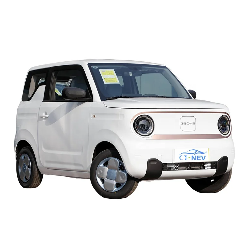 CT-NEV New Arrival Cheap Price Mini EV Geely Panda Mini Pure Electric Car for Adult 200km Range 4-seats Mini Used Car