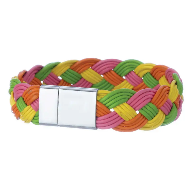 High Quality Luxury Magnetic Leather Bracelet Clasp