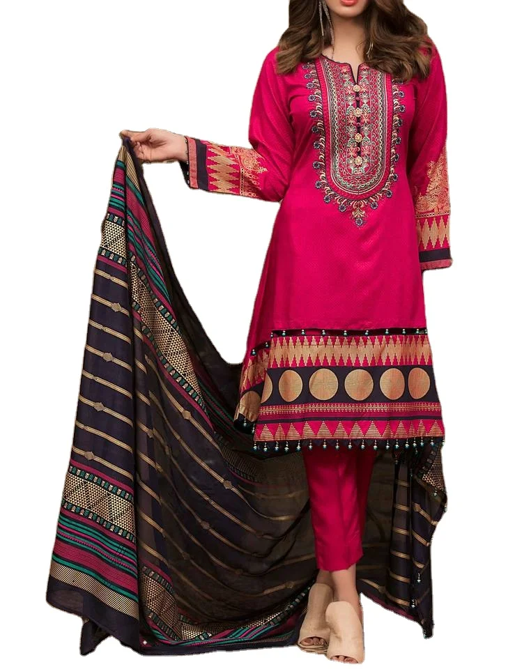 Pakistani shalwar kameez Cheap India and Pakistan Clothing Lenin dresses For Sale 2023