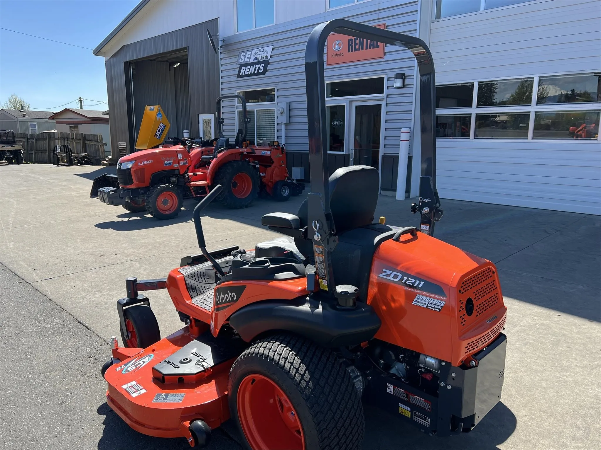2024 Kubota ZD1211 газонокосилка