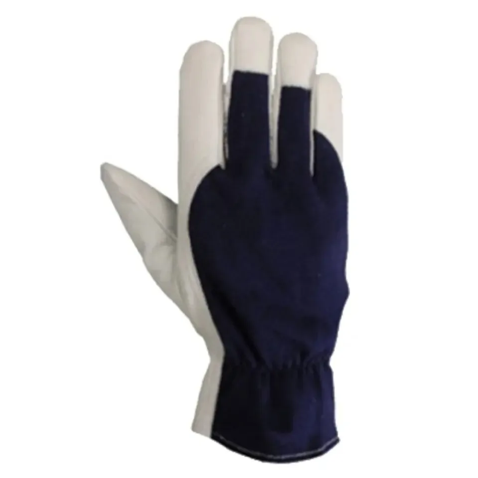 2023 High Quality Cow Leather Work Safety Mechanic Assembly Driver Gloves Safety Hand Gloves For Sale
