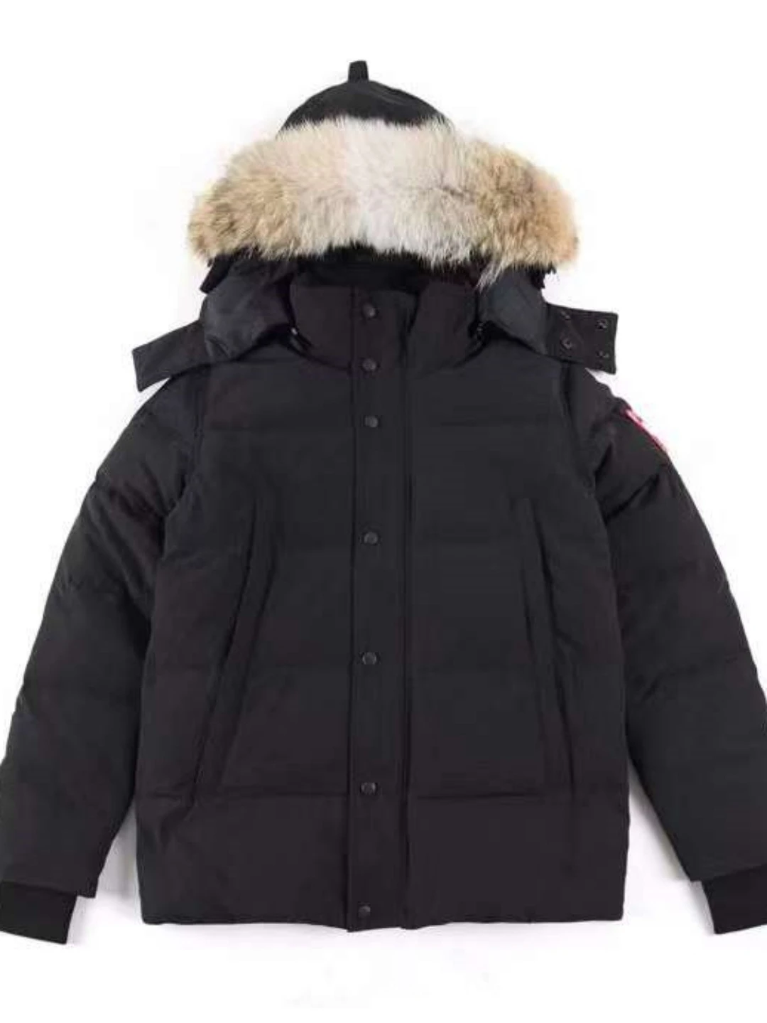 Canada Style Winter Jacket Men Duck Goose Down Coat Raccoon Fur Waterproof Hooded Thick Warm Parka Outerwear