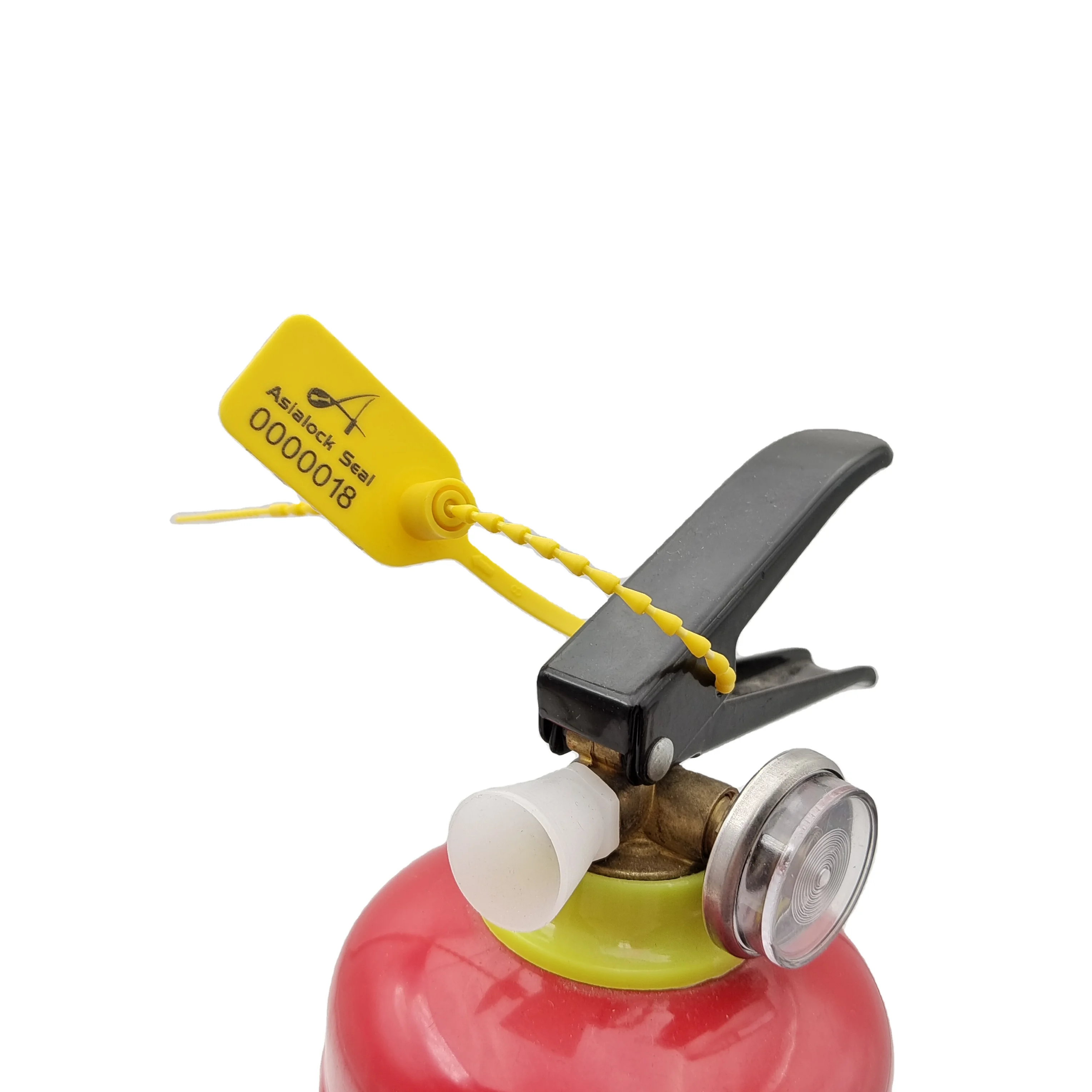 Asialock Security Seal 240mm Fire Extinguisher Plastic Seal 2.6MM Diameter