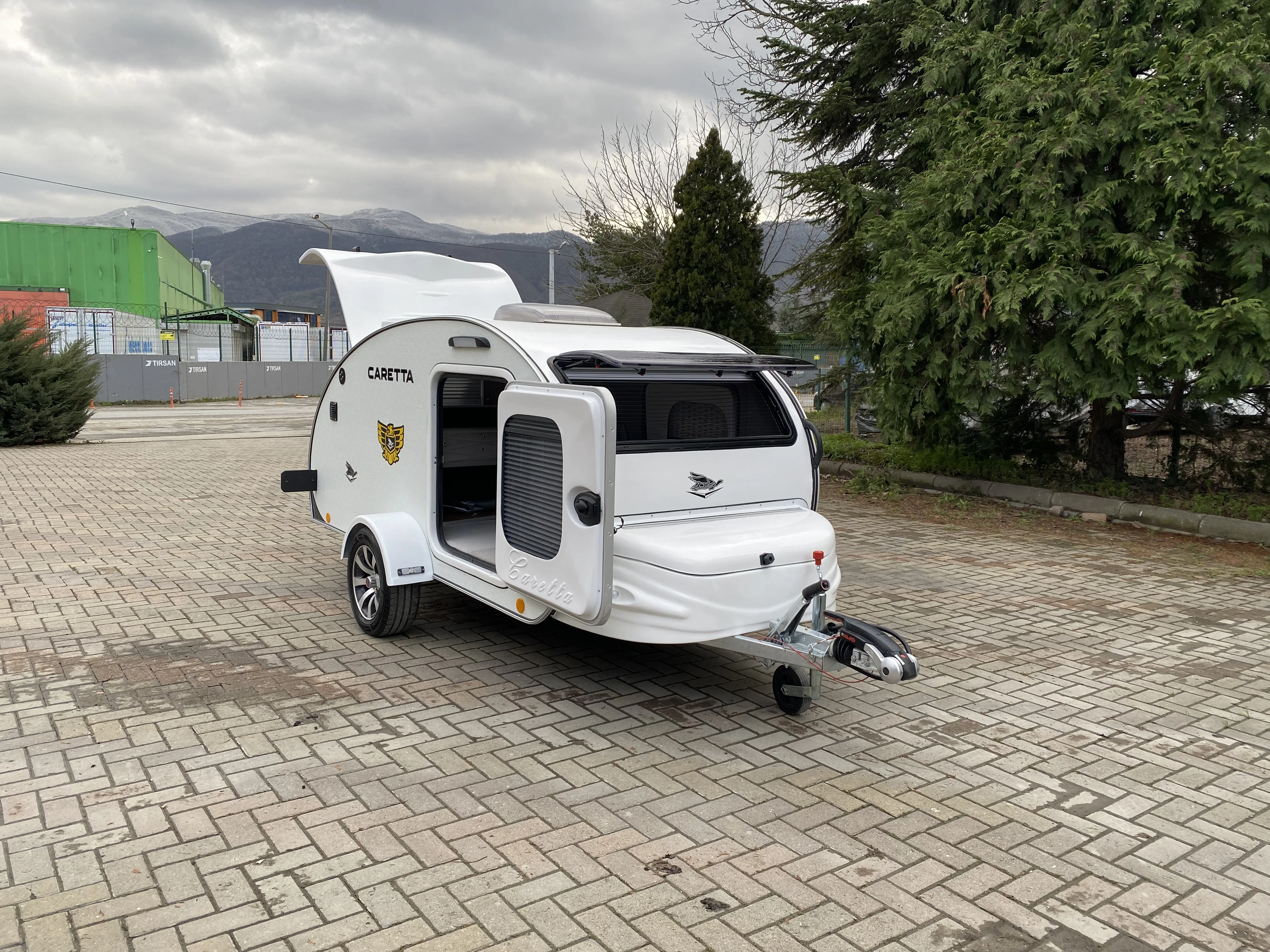 CARETTA 1500 SPECIAL VERSION TRAILER ELECTRICAL CARS AND MOTORS SERIES CARAVANS