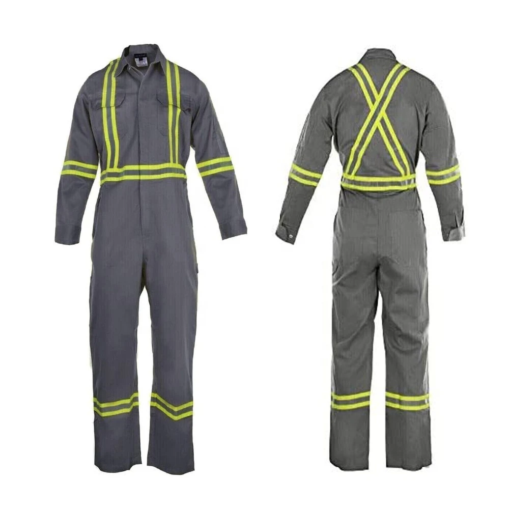 Factory New Design Industrial Safety Workwear Bib Pants Uniform Overalls Cargo Work construction reflective safety uniform