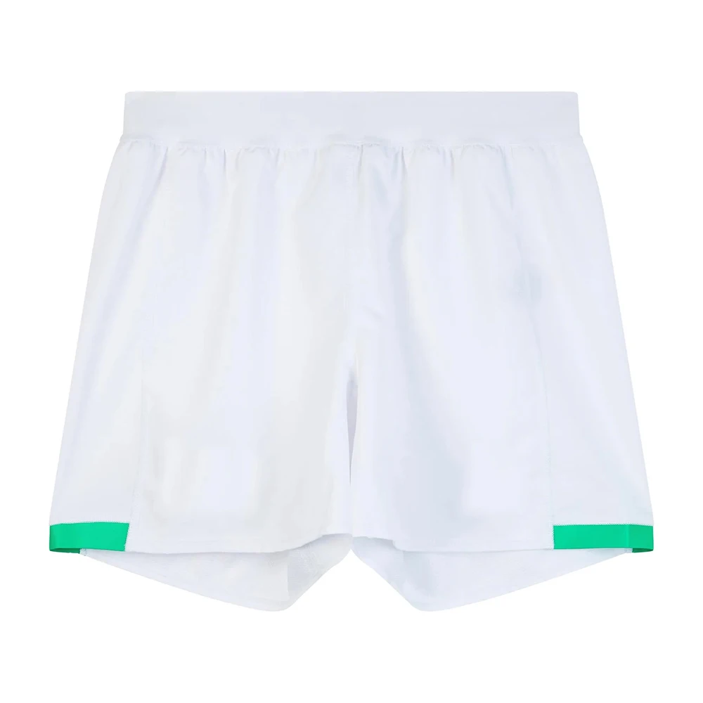 Pakistan Manufacture Rugby Shorts White Color  Elastic Waste High Quality Material Football Training Wear Rugby Shorts