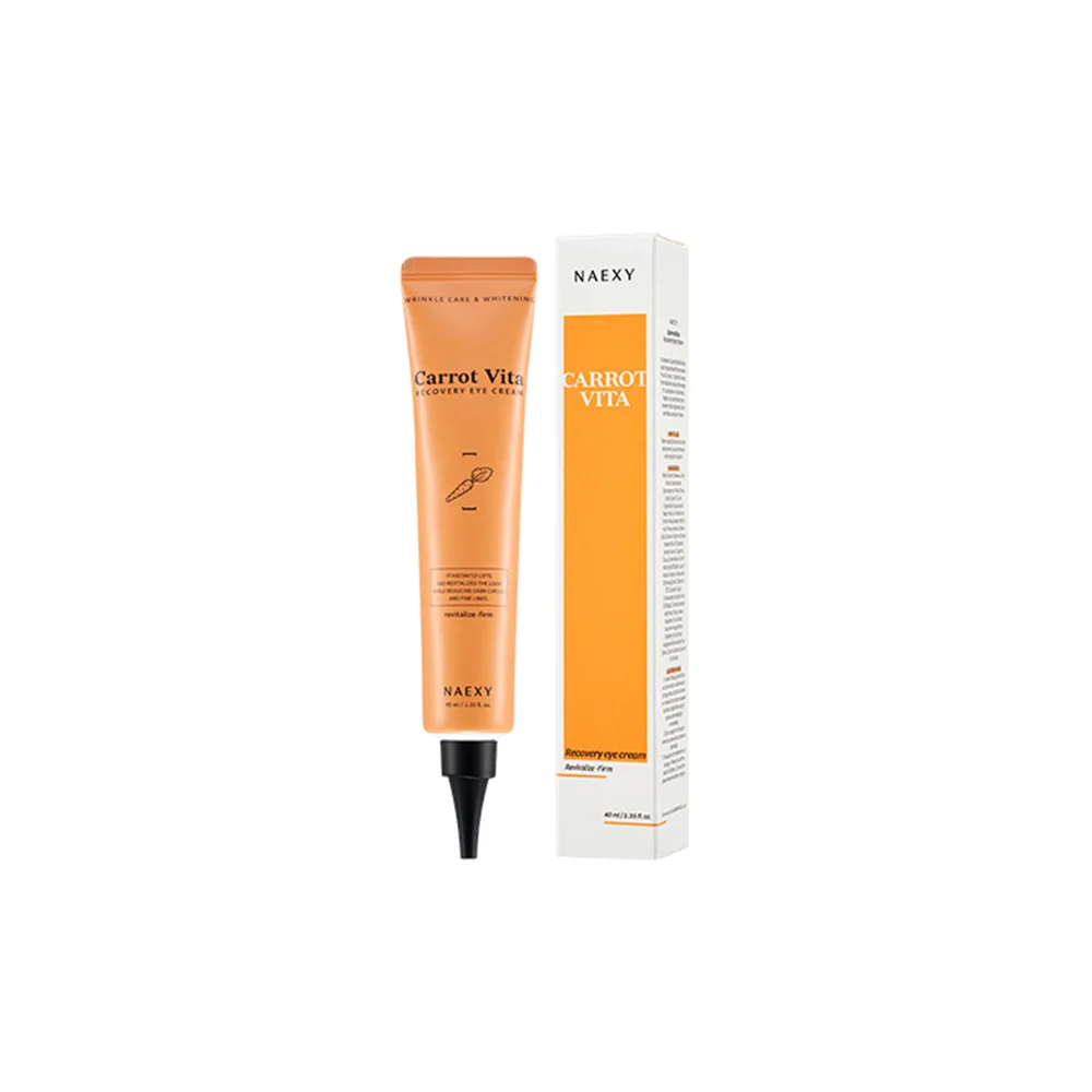 NAEXY Carrot Vita Recovery Eye Cream 40g from deep wrinkles to whitening First beginning of slow aging Hot Product and Good Sell