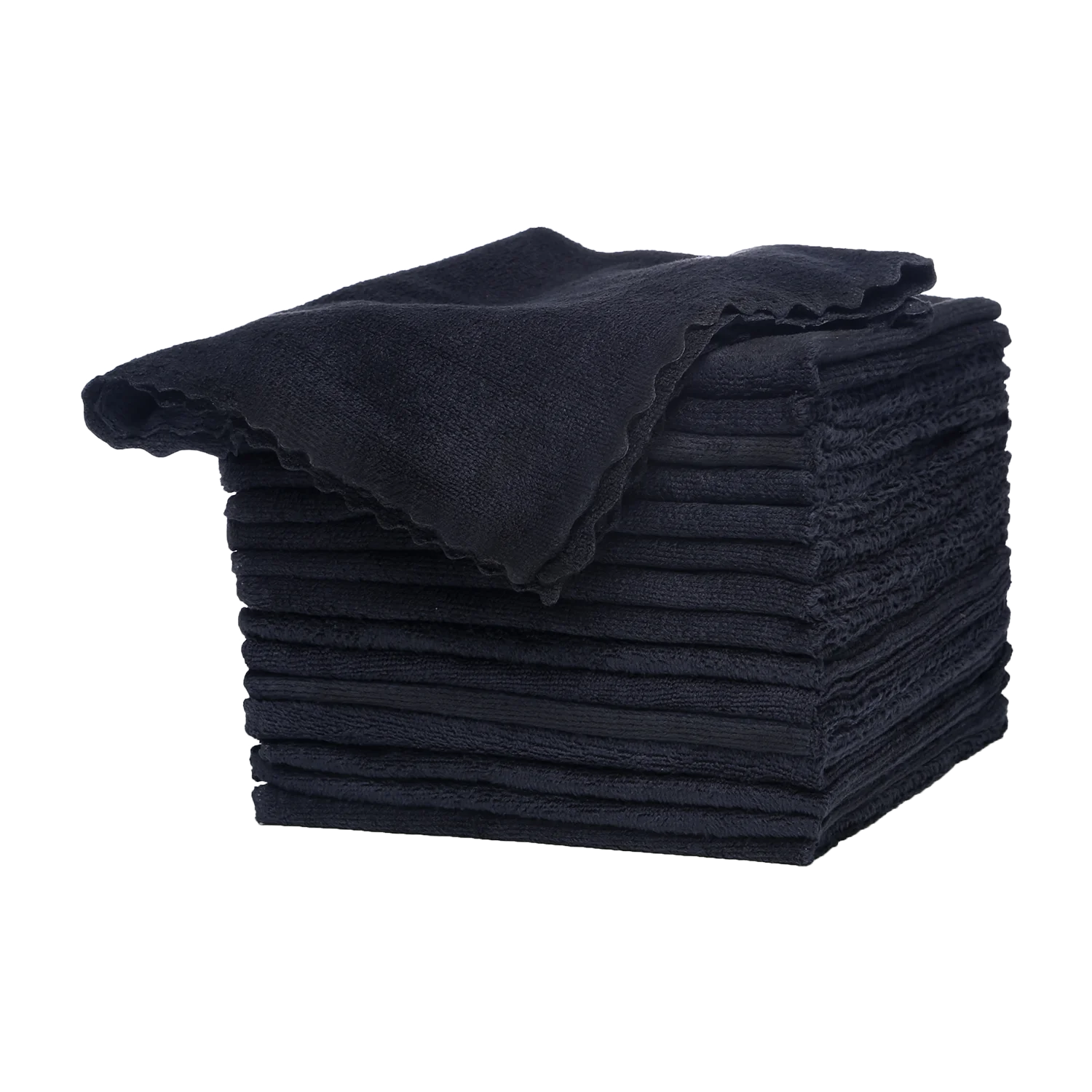 Black car wash microfiber Cleaning Cloth
