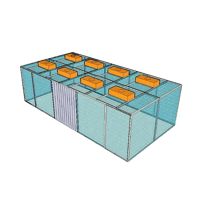 Cleanroom Air Handling Units iso 8 Clean Room Air Shower Cleanroom