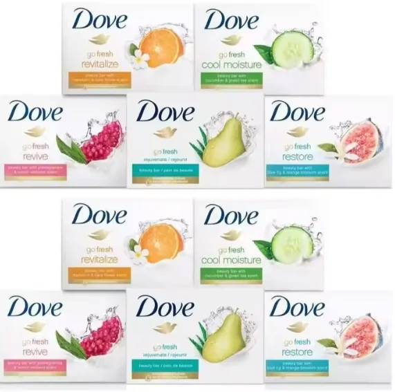 Dove- Body Wash / Dove- Beauty Cream Bar soap 100g / Dove- Soap Original Bar soap 100g