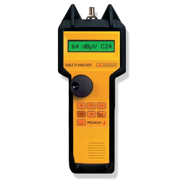 Handheld compact basic accurate precise QAM analyzer with audio demodulator for QAM systems