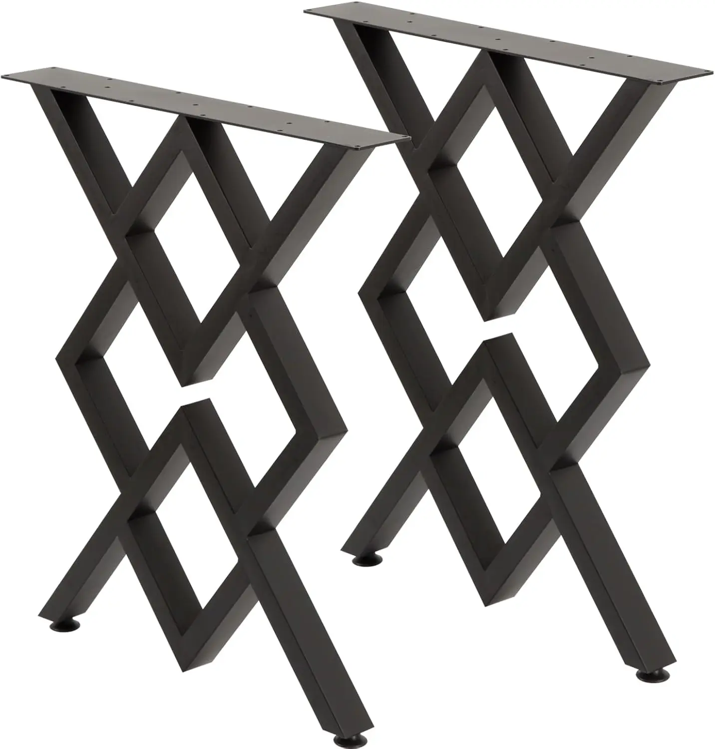 Industrial Rustic Style Heavy Duty Metal Table Legs Dining Table Legs Steel Furniture for Living Room Tables/Desks