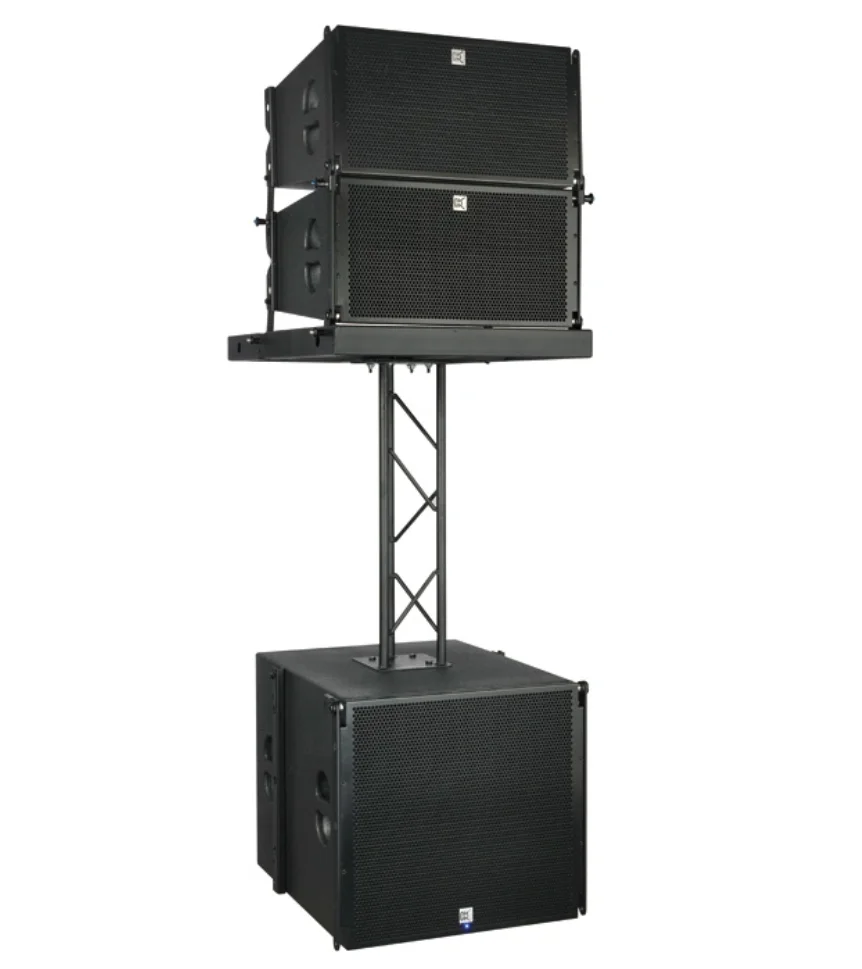 HIGH W3 PR0 Audi0 12 Inh Two Way Big Line Array Speaker Church Sound