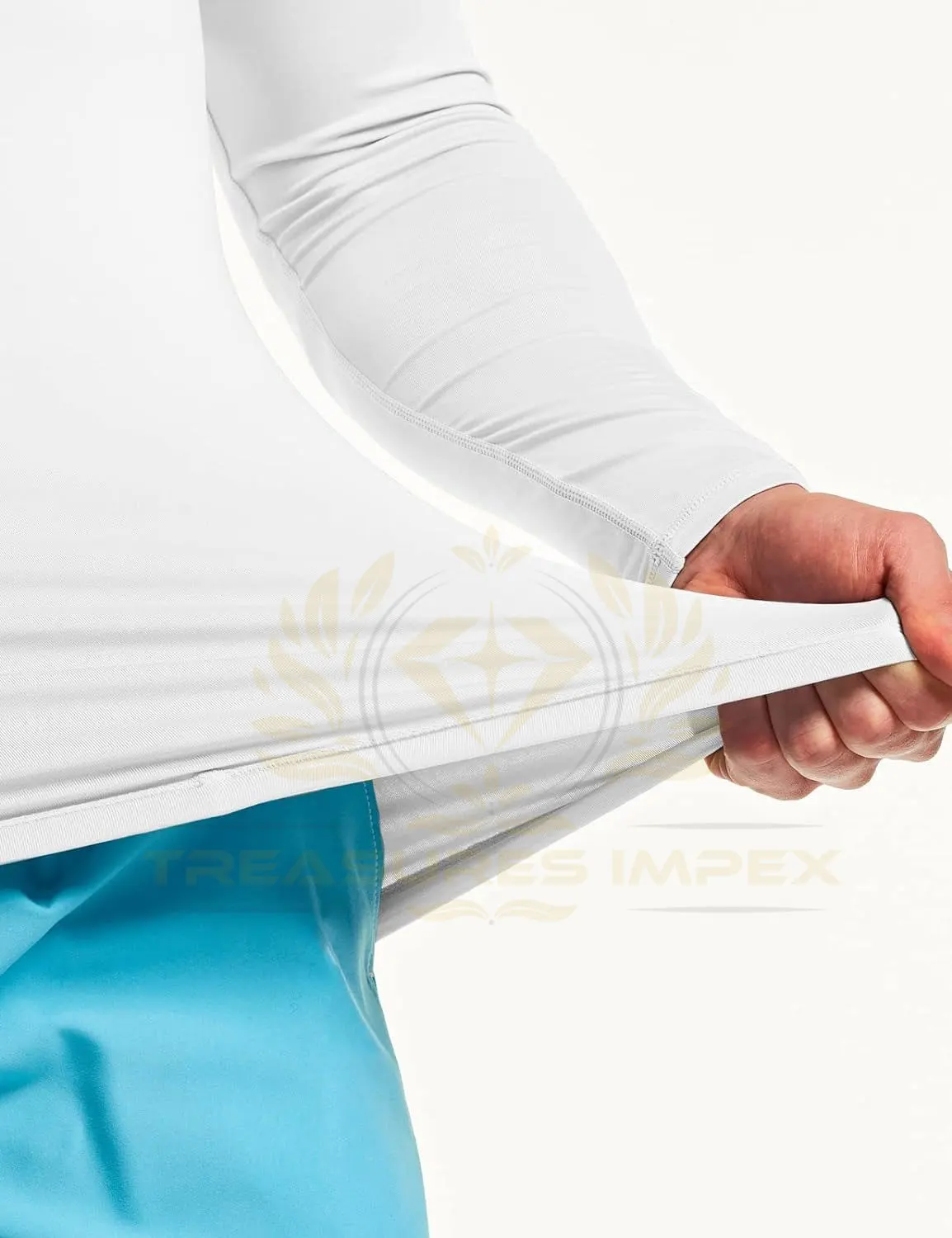 Plain Rash Guards Wholesale Long Sleeve BJJ Rash Guards Custom Blank Compression Shirts Design Your Own Swim Shirt Rash Guard