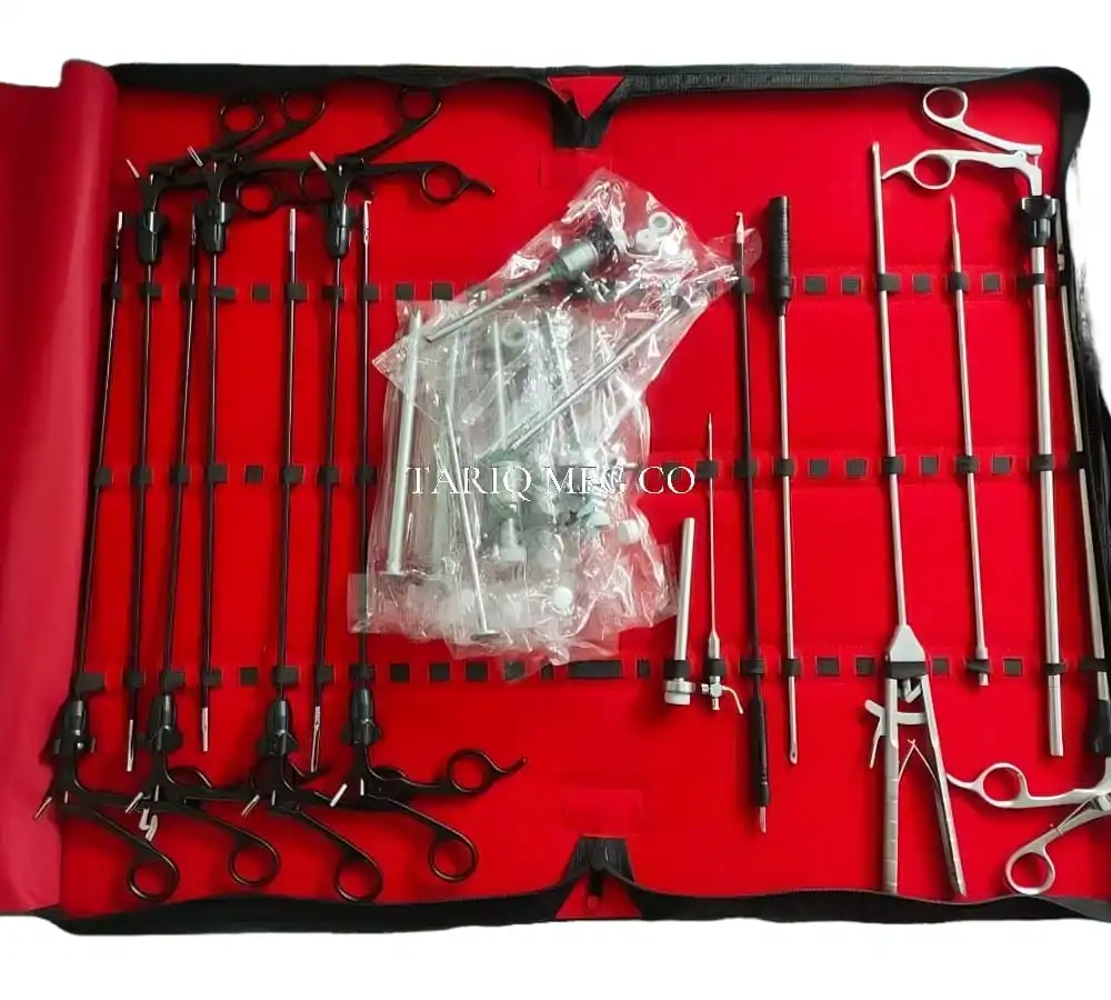 New Arrival Laparoscopic Forceps Scissors Grasper Dissector and Needle Holder Laparoscopic Kit Complete surgery kit