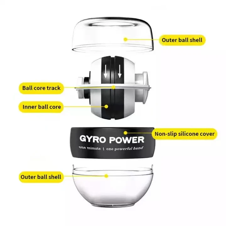Wrist Trainer Power ball Arm Strengthener Essential Gyroscopic Wrist Forearm Exerciser Ball