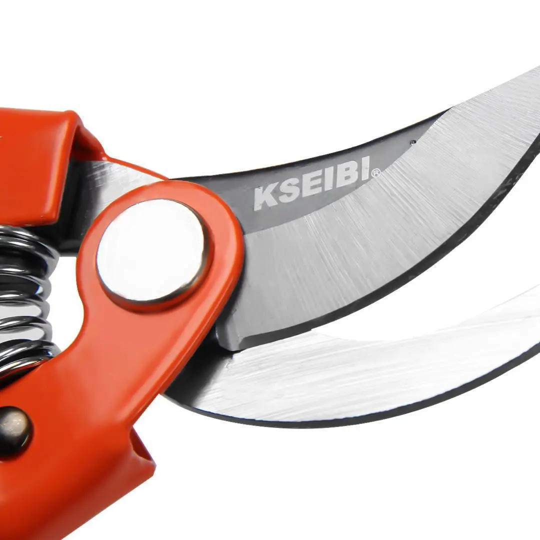 KSEIBI High Quality 190mm General Garden Pruning Shears With Spare Blade For Providing Clean.