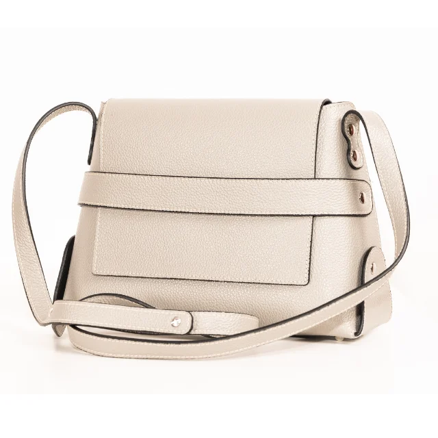 Handmade Genuine Leather Shoulder Bag Premium Quality Custom Fashion Item for Ladies Made in Venice