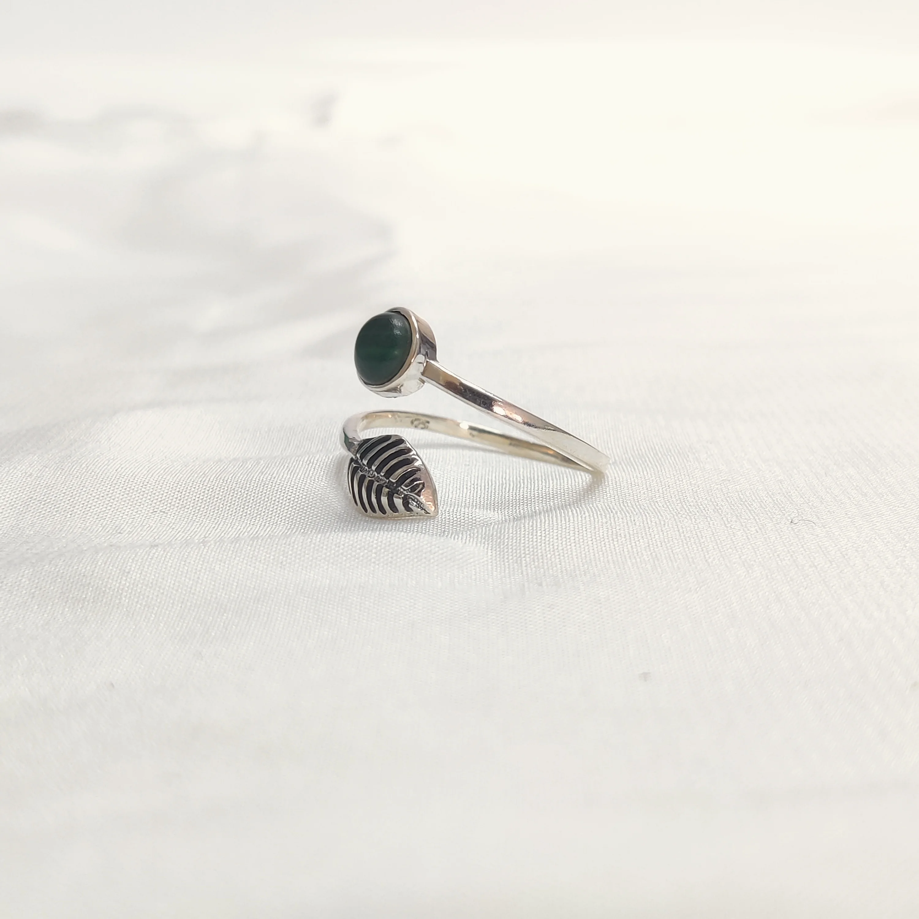 Beautiful Green Malachite Stone Ring A+ Quality products From Indian wholesalers 925 Sterling silver Rings Grab this Deal Now