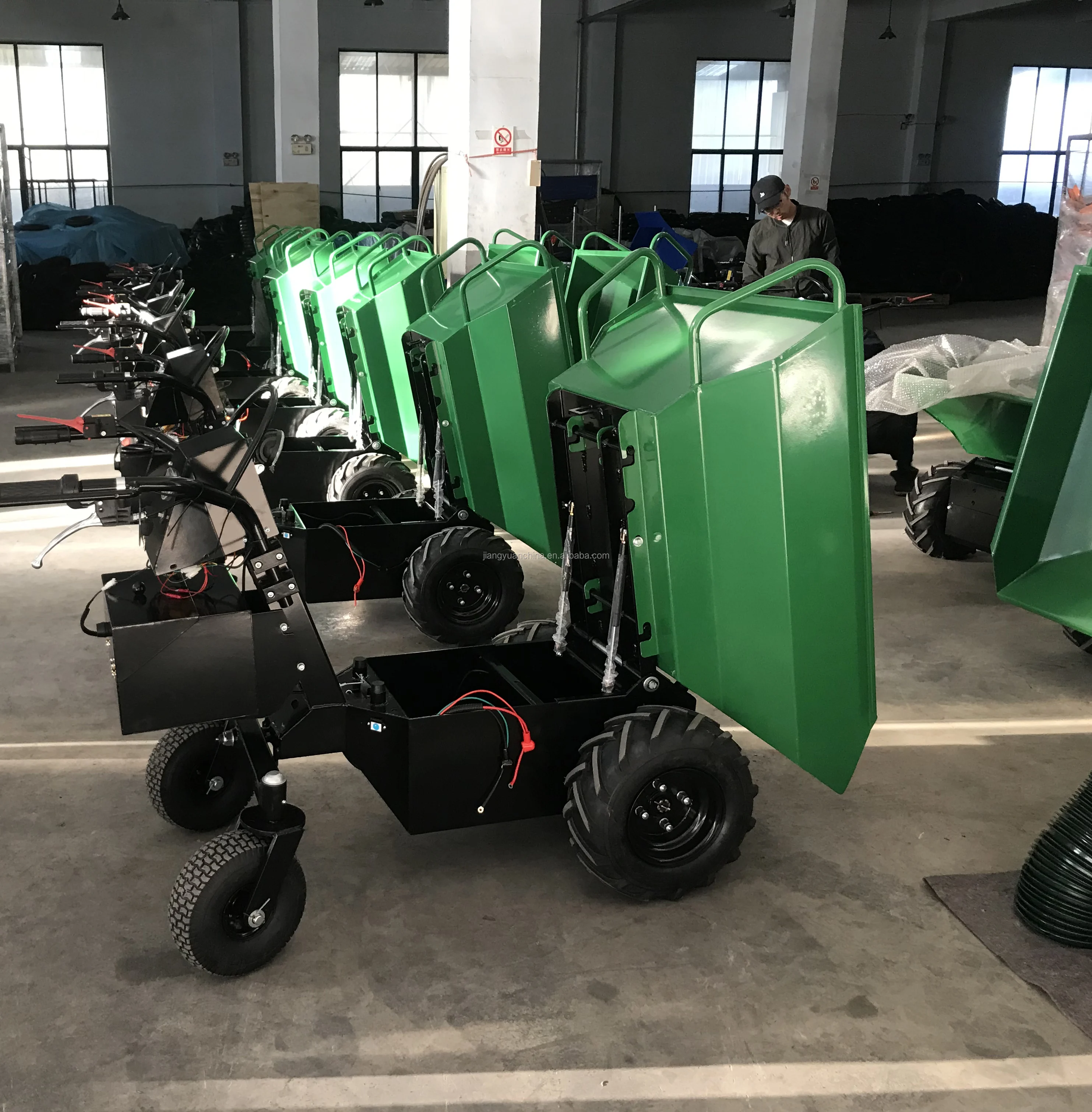 500kg Electric Mini dumper Mini track dumper