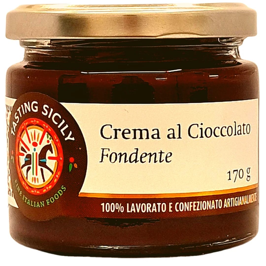 Высококачественный крем из темного шоколада 170 г идеально подходит для домашнего хлеба