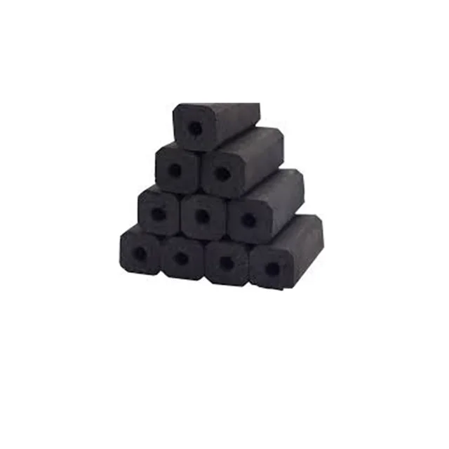 Hot sale eco friendly barbecue charcoal sawdust hardwood hexagon briquette charcoal