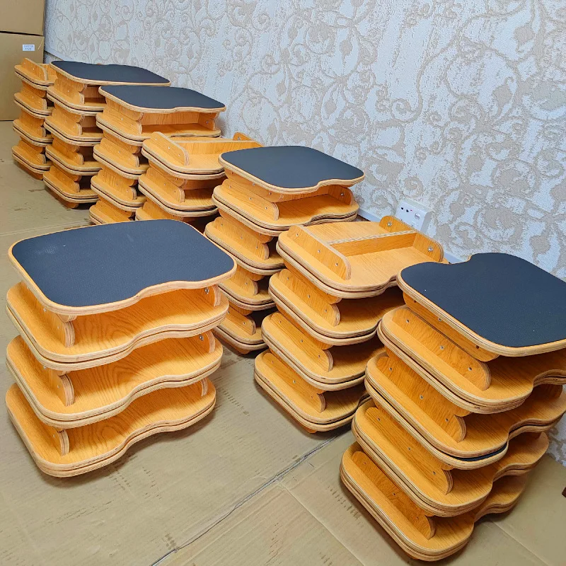 Poop Stool with Non-Slip Surface Rubber Footrest