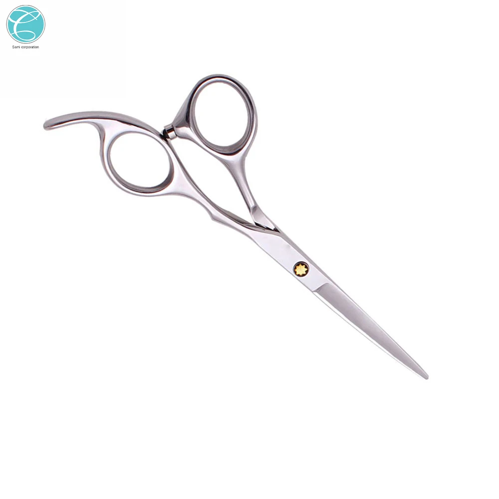 New Design Customized Logo Printing Light Weight Best Design Stainless Steel Material Barber Scissors