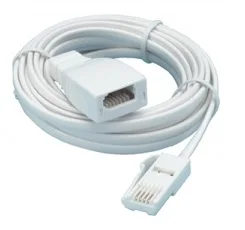 UK Telephone Telephone Line Extension Lead Cable Socket
