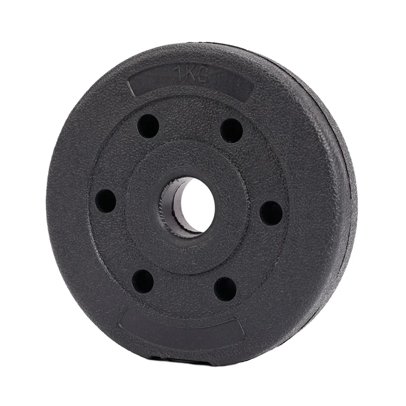 Wholesale Cheapest High Quality Barbell Weight Plate Cement Concrete Plates Barbell Disc