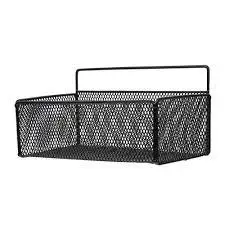 Storage 	Wire Mesh Basket Kitchen Basket For Multipurpose Item Metal Square Fruit Basket Stainless Steel Wire Mes