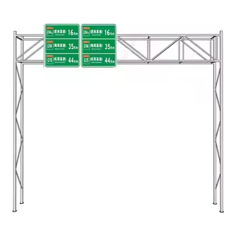 Factory Customized Traffic Light Traffic Light High Pole CCTV Road Camera Sign Advertising Signpost Lamp Post Steel Gantry