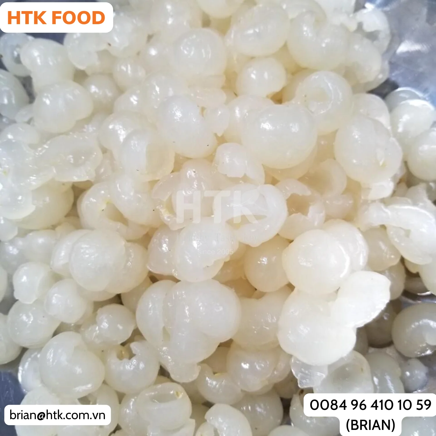 NEW 2024 CANNED LONGAN FRUIT IN SYRUP Made In Vietnam Factory from HTK FOOD for Food & Beverage