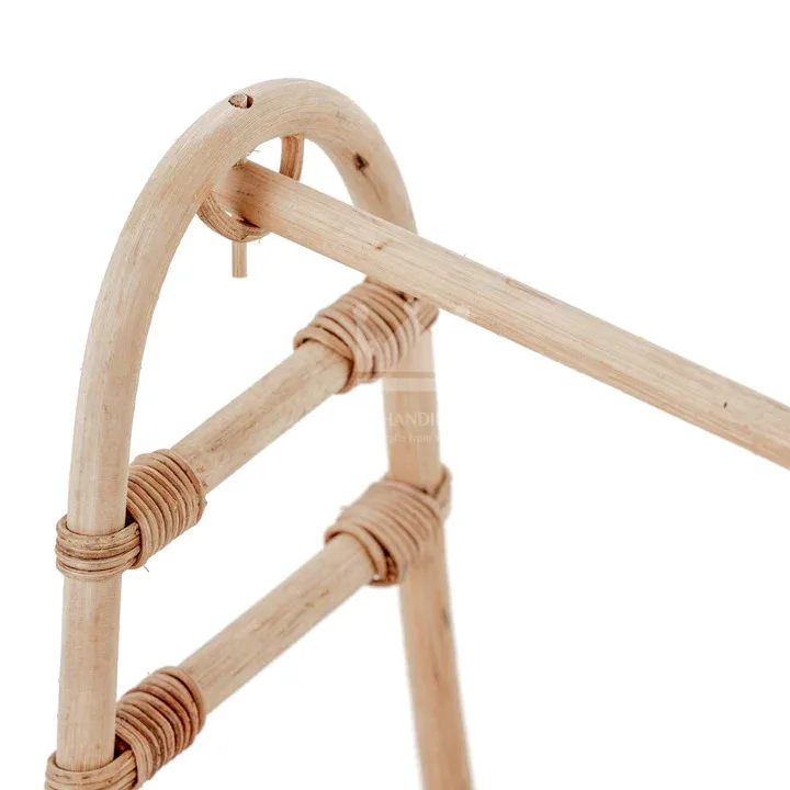 Rattan Doll Clothing Rack with 3 Hangers | High End Doll Furniture with sale price upto 40% discount