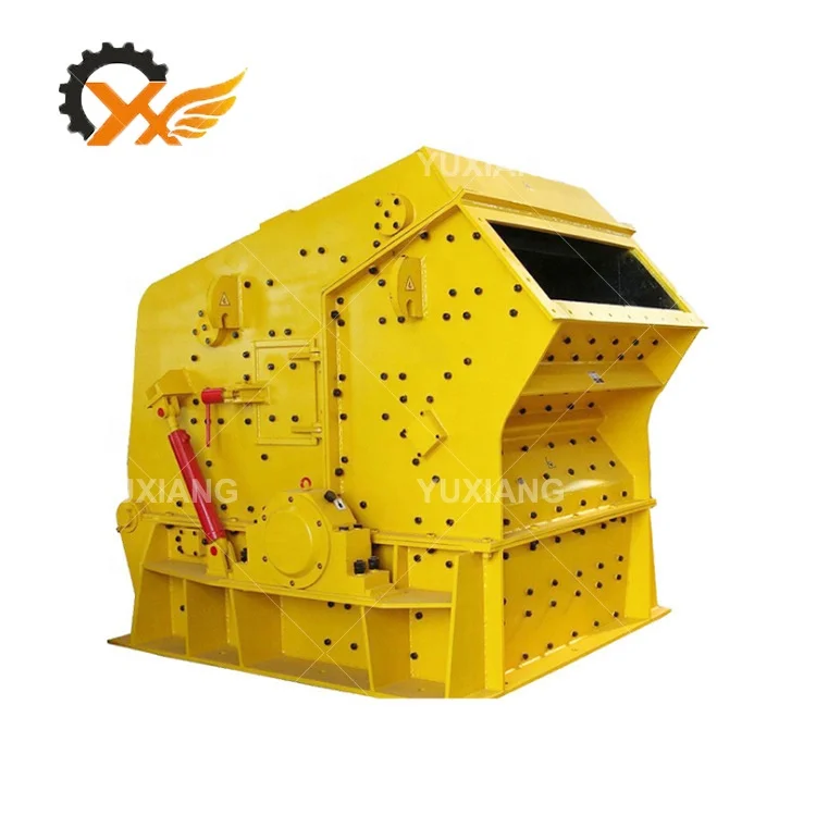 High capacity vertical shaft limestone impact crusher for rock crushing plant