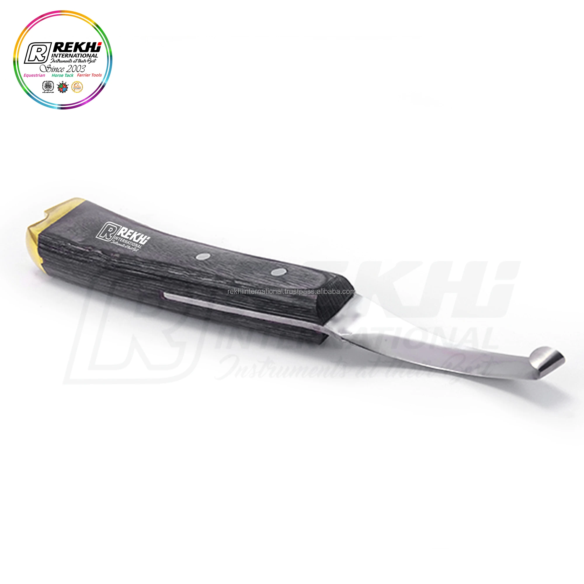 Нож Для Копыт с латунным верхом