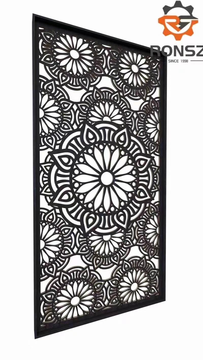 Chinese Screens carve Room Dividers Partitions Screen Room Divider Foldable With Door Decorative Panel Laser Cut Screen