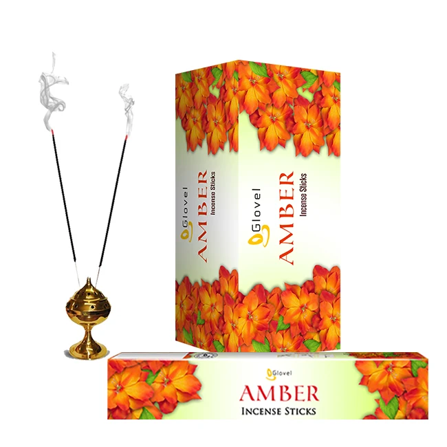 Premium Quality 9 Inch Perfumed Black Incense Stick In Flat Box Packing With 15 Sticks Enhanced With Superior Fragrance