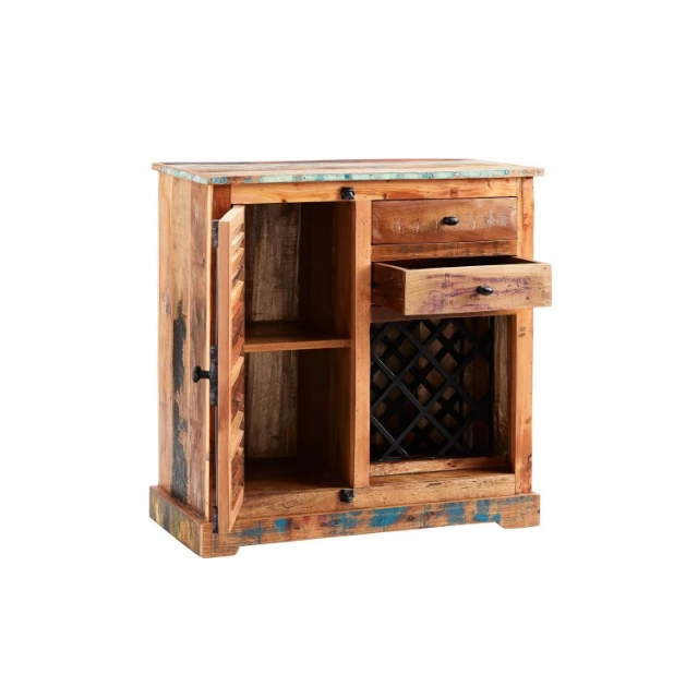 Уникальный стиль, мебель для гостиной ручной работы, деревянная цветная гостиничная барная буфет, мелкий буфет