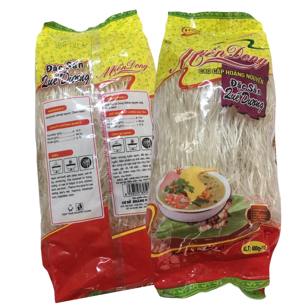 Que Duong Vermicelli In Bulk Traditional 12 Months Food OCOP Bag Vietnam Origin Manufacturer Vietnamese Starch Verrmicelli