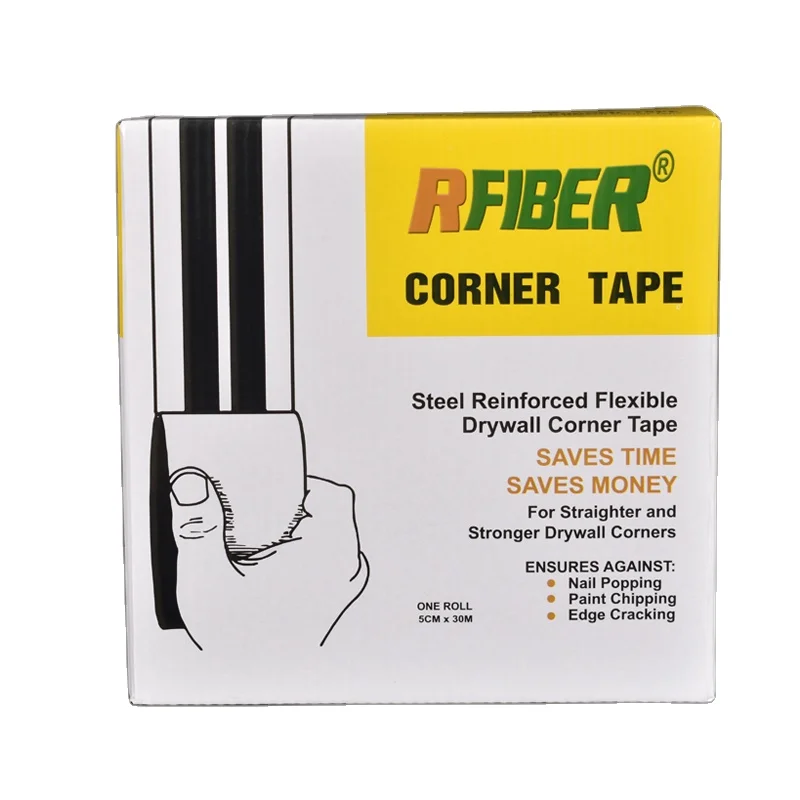 Hot sale joint gypsum board Drywall Flexible Metal Corner Tape With Aluminum Strips