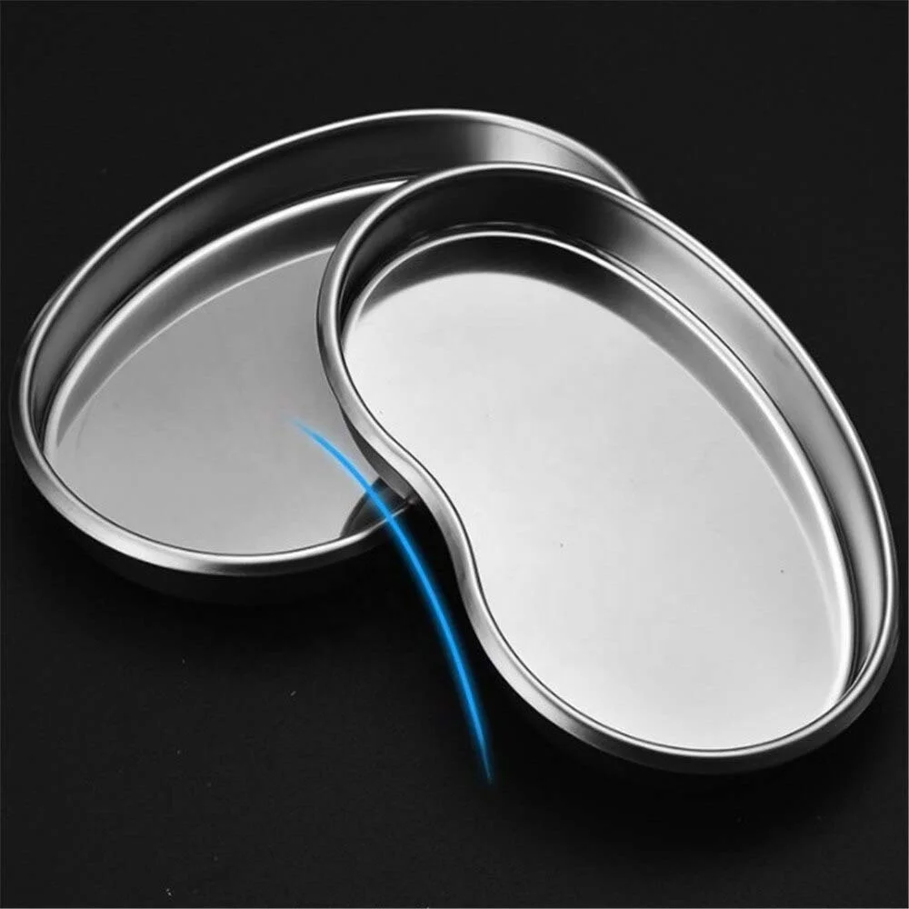 Cosmetic Storage Tray Nail Art Equipment Plate Doctor Surgical Dental Tray Nails Art Tattoo Accessories