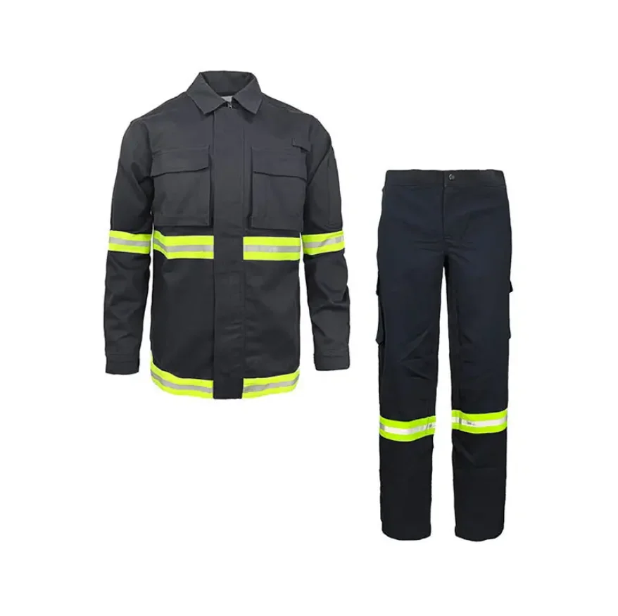 Pakistan Wholesale High Quality Fire Fighter  Clothing Hot Aramid Fabric Fire Safety Fire Fighting Firefighter Suit