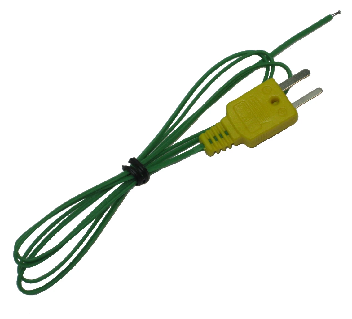 Open Junction Thermocouple Temperature sensor PVC/Teflon/FLRY/XLPE Cable material at wild range