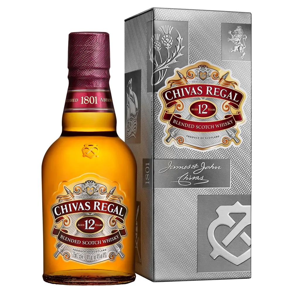 Chivas Regal Whisky Wholesale Prices 18 years / 12 Years Old Chivas Regal Blended Scotch Whisky for Sale