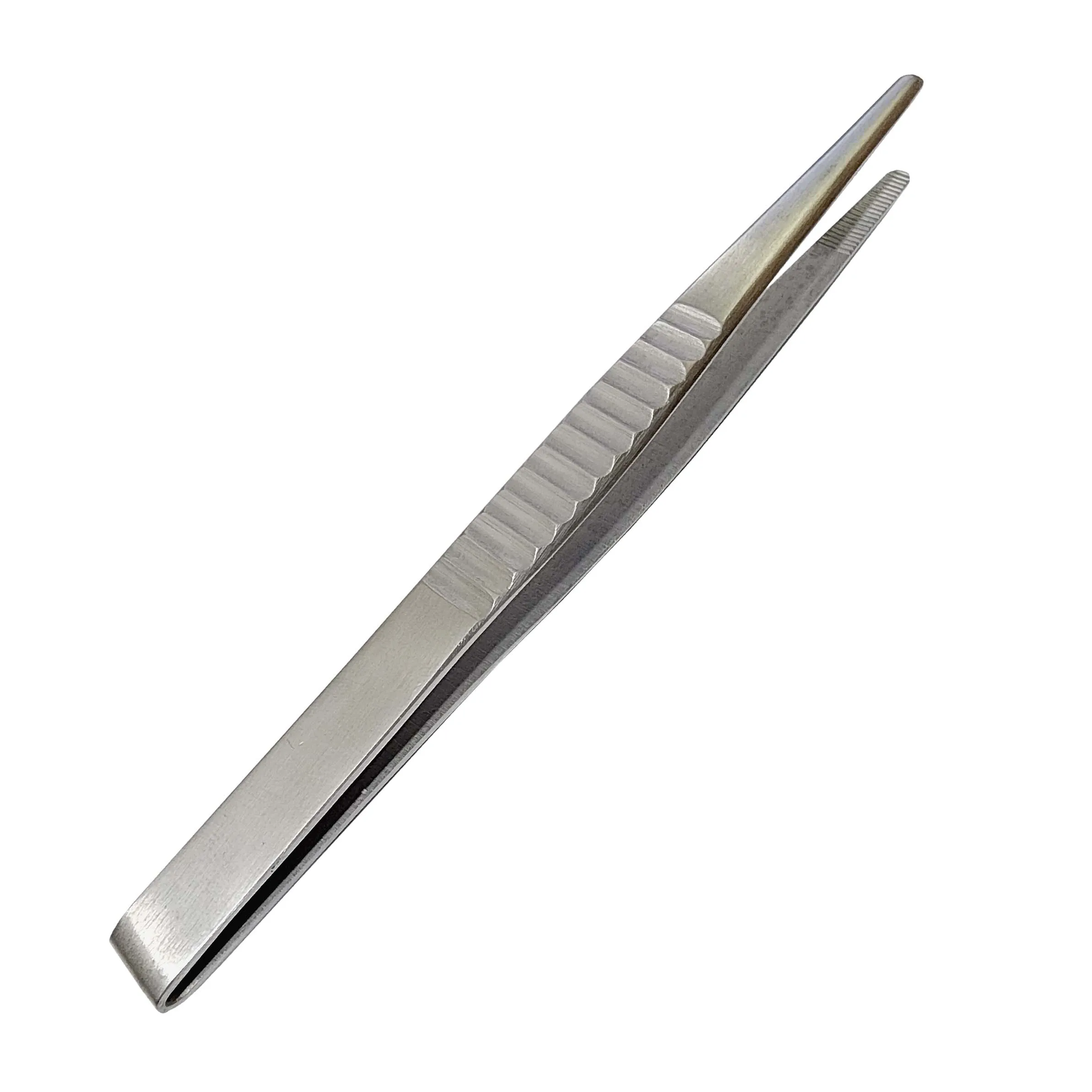 Torn Over English Dissecting Forceps Serrated