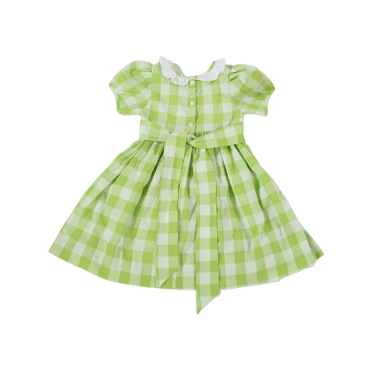 High Quality Product Girls Kids Clothing Hand Smocked For Baby Girl Short Sleeve ODM Made In Vietnam Manufacturer