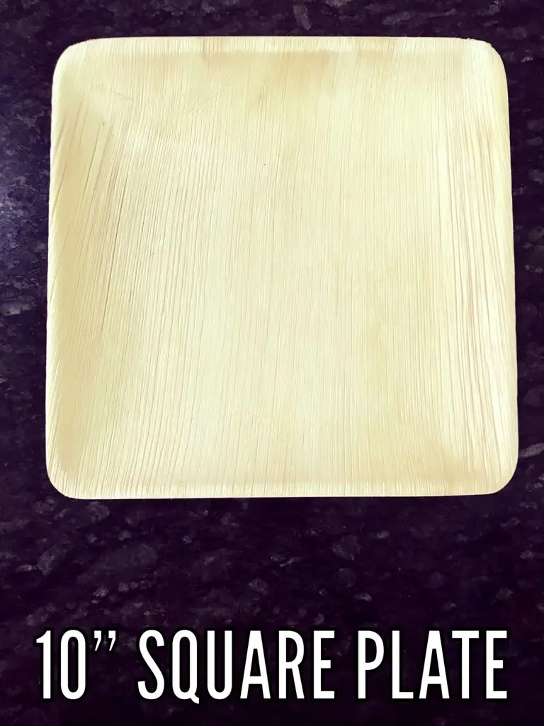 Biodegradable Areca Palm Leaf Disposable Plates Wholesale Custom