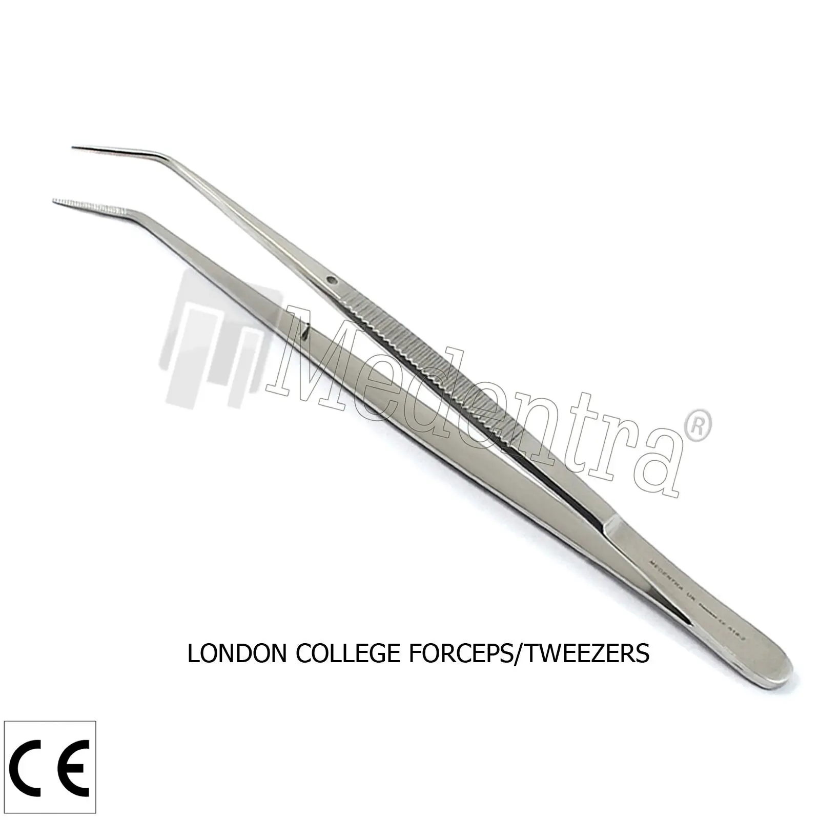 Advanced Dental Tools Stainless Steel Dental Explorer Mirror Handle and Tweezer Hygienist Dentist Exam Kits 4Pcs