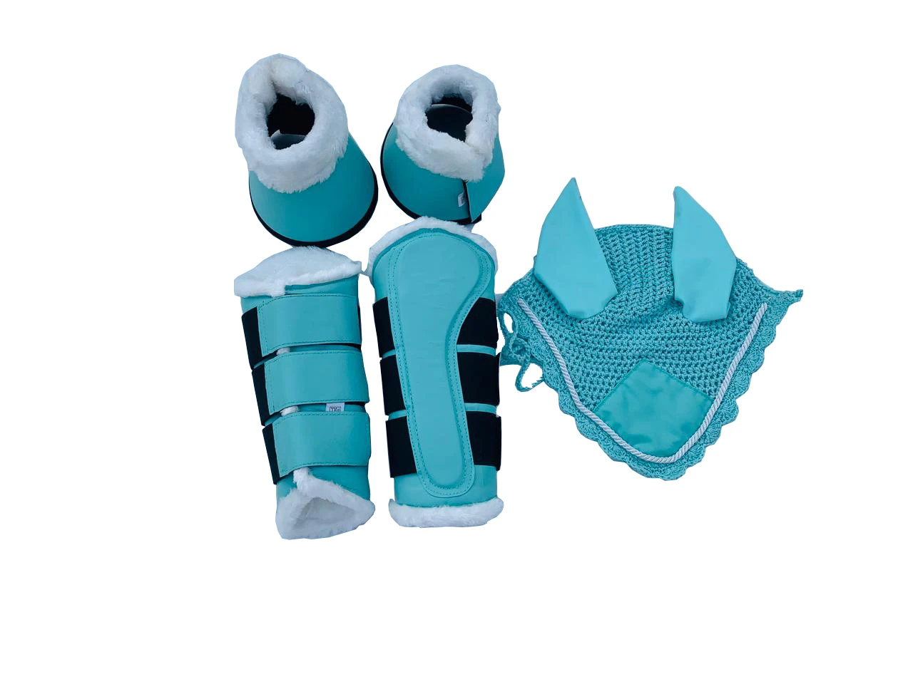 High Quality Customizable Cotton Ear Net Bonnet for Horse Racing Perfect Fit Horse Accessories